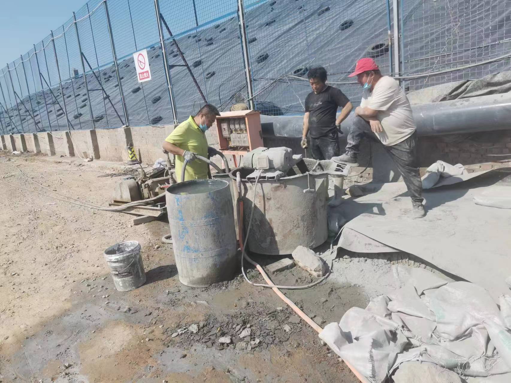 榕城袖阀管注浆